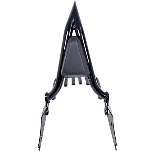 Coussin de dossier passager moto 15 pouces pour Softail Fat Boy Breakout 2008-2024
