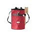 YIBAISI Rock Climbing & Bouldering Chalk Bag Climbing Chalk Bag Adjustable Waist Bag Strap Zippers Storage Pocket & Brush Holder