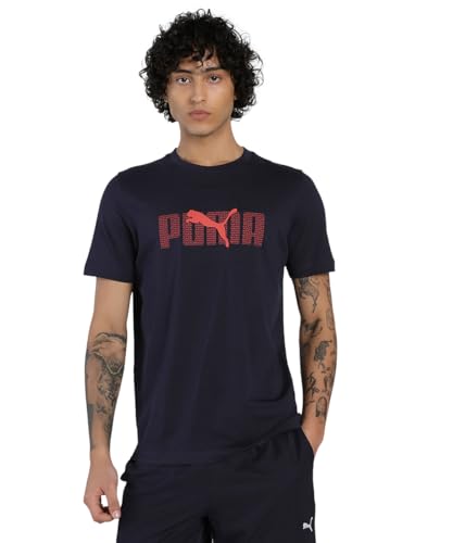 Image of Puma Men Cotton Regular Fit Tees