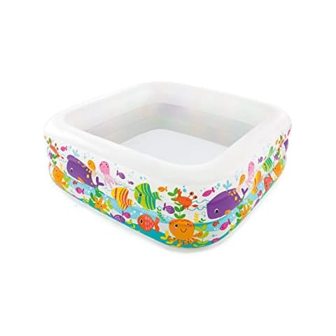 Intex See Aquarium Pool - Kinder Aufstellpool - Planschbecken - 159 x 159 x 50 cm - Für 3+ Jahre Cover