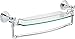 Delta Faucet 79710 Cassidy 18-Inch Glass Shelf with Bar, Chrome