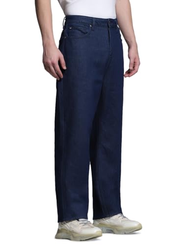 Image of Jack & Jones Men's Loose Fit Jeans | High Rise | Jeans for Men