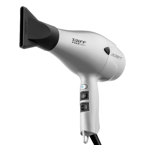 Secadora de Cabello Profesional Taiff Fox Ion TC 2000W | Secador con Tecnología Iónica de Turmalina y Cerámica con Motor AC de Larga Duración