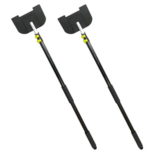 Image of HUAALIUCHE 8 Foot Extension Handle for Board Corner Protector, Cargo Load Corner Protector V Edge Guards Handle,2Pack