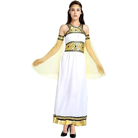 KIRALOVE Arab costume - muslim - odalisque - princess for woman girl - woman disguises - halloween - carnival - cosplay - white color - one size - original gift idea cosplay Cover