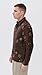 Les Deux Men's Kaleb Flower Jacquard Overshirt, Monk's Robe, XL