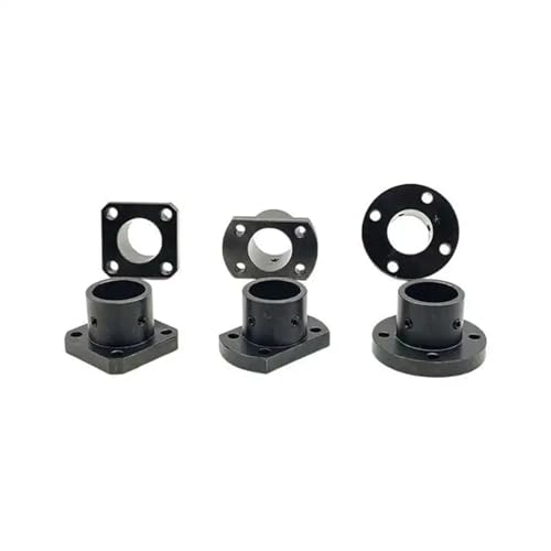 Support optique de siège d'arbre avec bride ronde 45 acier anti-vibration pour axe 40mm