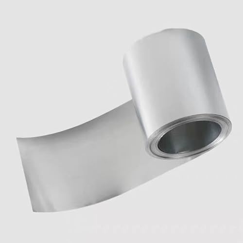 1pc Zinc Foil Sheet - 0.5mm Thick Zinc Zn Plate for Hardware Fittings and Industrial Applications(150mm)