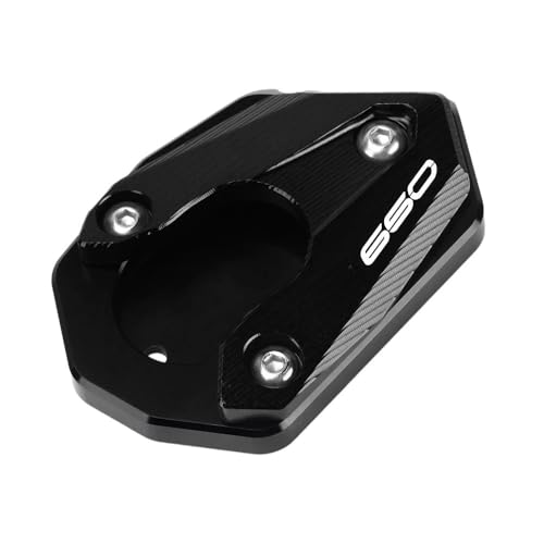 Béquille latérale pour moto Z650 2024 usinée CNC avec pied d'extension premium