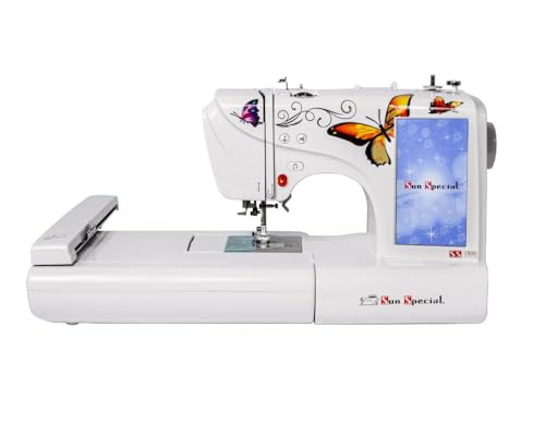 Máquina Costura e Bordar Doméstica Ss-1500 Bivolt - Sun Special