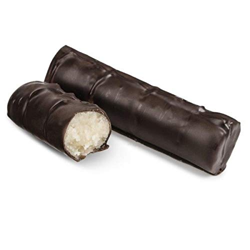 ElishaDark Chocolate Covered Kosher Marzipan Bar - Multipack of 3 Marzipan Almond Filled Chocolates - Made in Belgium Marzipan Treat - Versatile Candied Marzipan Roll for Pastries and Cookies (40G)
