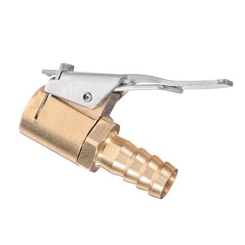 SOESFOUFU Locking Tire Air Chuck for Vehicles Durable Tire Inflator Tool with Clip Quick Connect Design Compatible with Cars Trucks and Motorcycles Lightweight Compressor Accessory