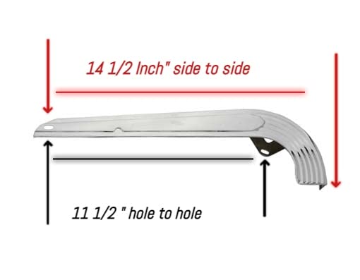 Lowrider Chrome Bike Chain Guard 16