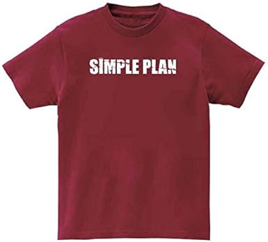 Amazon | シンプル プラン バンド ロック パンク メタル 半袖Tシャツ