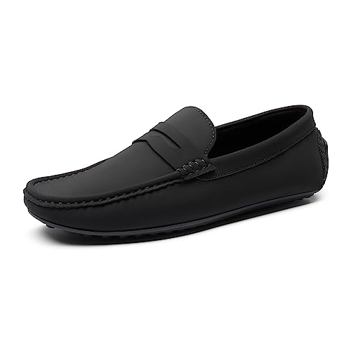Bruno Marc Men’s Slip-on Penny Loafer Suede Driving Shoes