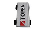 Ajuste con correas elásticas Topen Zip Soporte Descripción de Control, Transparente, Talla Única