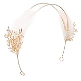 VALICLUD Zweig-kopfschmuck Haarband Aus Metall Für Hochzeits-fotoshooting
