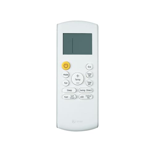 Image of 7SEVEN Compatible with Samsung AC Remote Control RG57Y2 /BGEF Model 184B Suitable for 1 1.5 2 Ton Penta Series Inverter Spilt Air Conditioner - Match Keys Exactly with Existing Remote Function