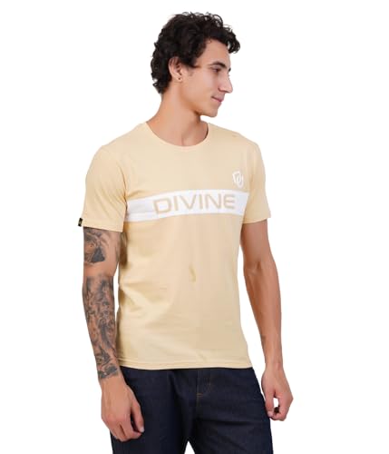 Image of Men's Super Combed Cotton Round Neck Half Sleeve T-Shirt | Soft Breathable Cotton Fabric | Stylish Comfortable Wearfor Men | Quality Regular Fit