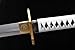 HERO SWORD Clay Tempered T10 Steel Japanese Choji Hamon Nodachi Sword 130CM/51'' Devil May Cry 5 Vergil Anime Cosplay Sword Warrior Yamato Sword/Dante's Rebellion