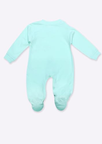 Image of TINYO Boy's Self Design Regular Fit Sleepsuit for Baby Kids