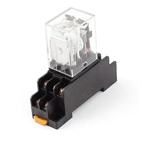 Relé JQX-13F DC12V para solucionar falsos contactos con base de 8 terminales