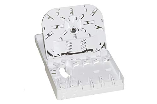 Link LKBOXFT4 Box 4 Porte per Connettori Fibra Ottica Sc Simplex O LC Duplex per Applicazioni Ftth