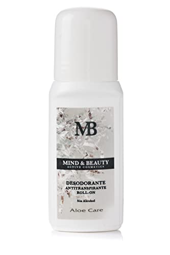 Mind & Beauty Desodorante antitranspirante Roll-On, con Aloe Vera - Protección máxima y eficacia 24 horas (75ml)