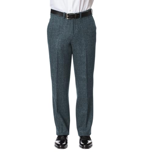 Men's Suit Pants for Men Herringbone Thick Wool Trousers Casual Pants2