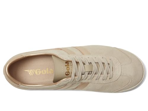 Gola Women's Bullet Pearl Sneaker, Bone, 9.52
