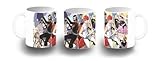 MERCHANDMANIA TAZA DE PLASTICO Sentai Daishikkaku serie anime heroes rangers plastic mug