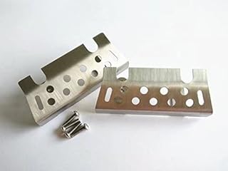 for Traxxas 1/10 TRX-4 T4 Stainless Steel Front + Rear Bumper Lower Protector