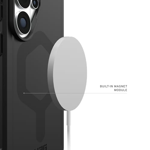 Image of Urban Armor Gear UAG Designed for Galaxy S26 Ultra 5G Case, Essential Armor - Compatible with Magnetic Charging Rugged Military Drop Tested Anti-Slip Protective Cover - Black Opaque