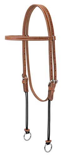 Weaver Leather Browband Gag Bridle, Russet