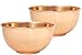 Premium Copper Ice Cream Bowls (Set of 2) - By Alchemade