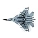 CHICHIYANG Alloy China J-15 Flying Shark Fighter Model 1:144 Scale, Alloy Aircraft Model for Collection Displaying