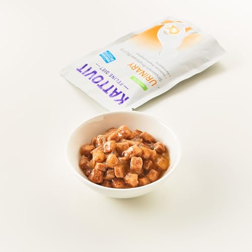 KATTOVIT - Urinary Multipack Nassfutter für Katzen | Katzen-Nassfutter als Alleinfuttermittel im Frischebeutel. Diätfutter für ausgewachsene Katzen mit Harnwegserkrankungen | 12 x 85g
