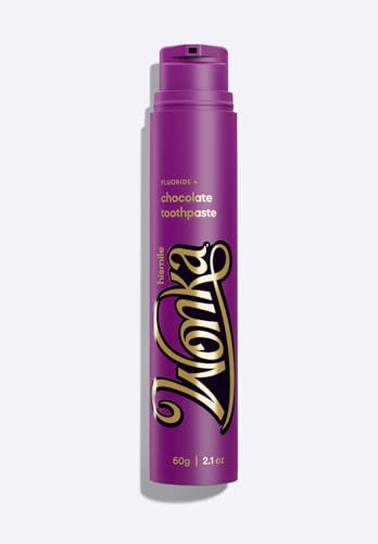 HISMILE Wonka Chocolate Flavoured Toothpaste | Flavoured Toothpaste | Hismile Toothpaste | Fluoride Toothpaste | Chocolate Flavour,60.00 g (Pack of 1)