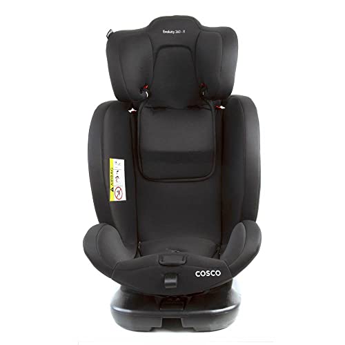 Cosco Kids, Cadeirinha Evolutty 360 X, 0 a 36kg, com Giro 360º e Isofix, Preto