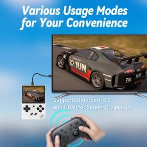 Miniatura 4 de RG35XX Plus Retro Handheld Game Console 3.5 Inch IPS Screen Linux System Video Player Built-in 64G TF Card 5000 Games Support HD-M-I TV Output 5G