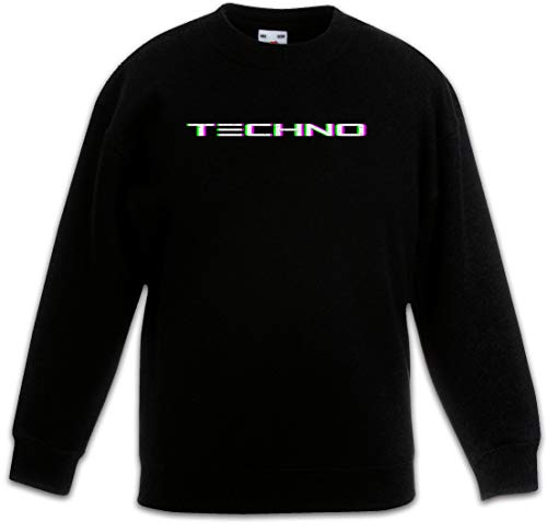 Pullover enfant Techno Glitch Urban Backwoods sweat-shirt garçon fille motif original