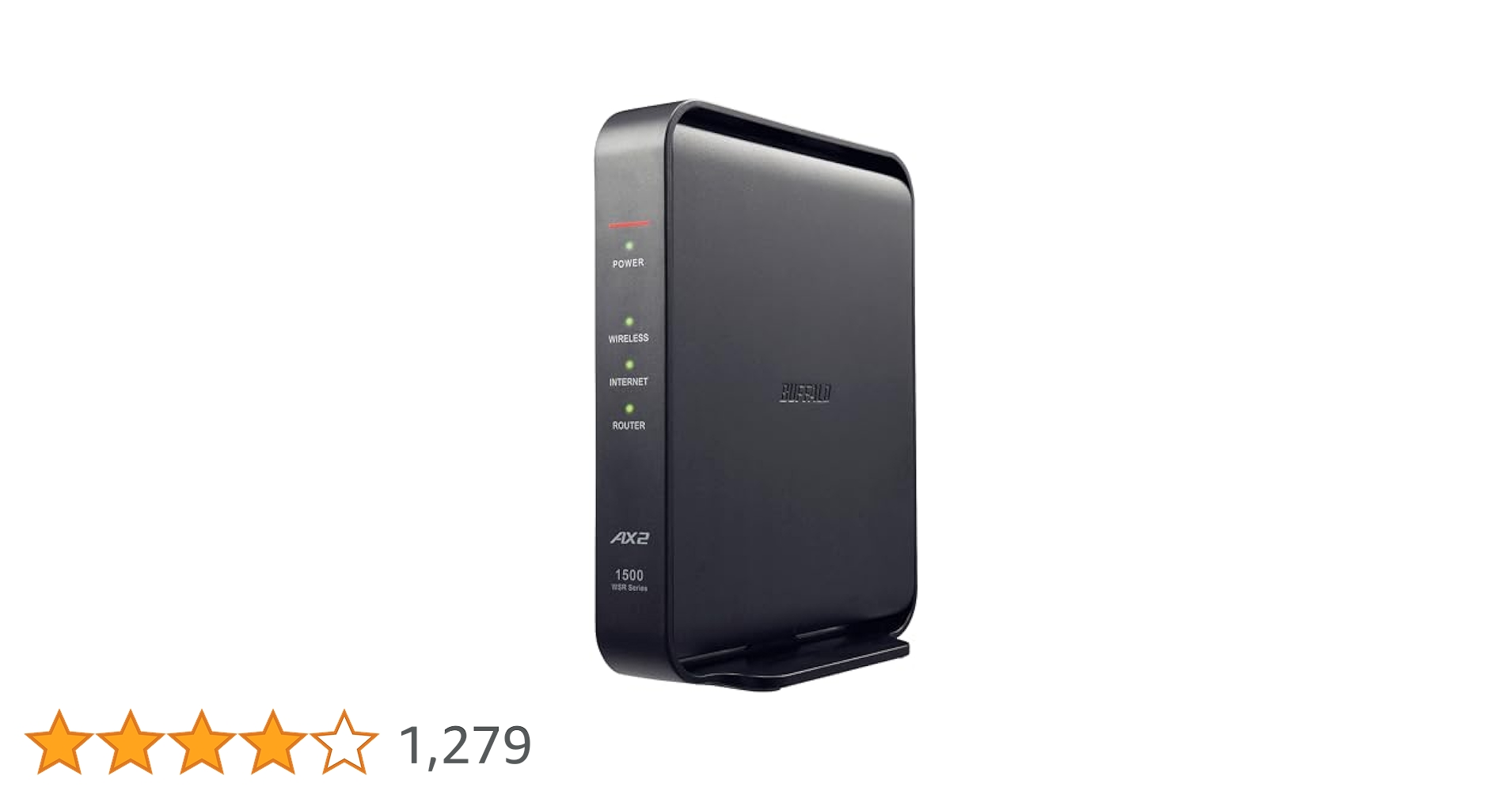 Amazon.co.jp: Buffalo WSR-1500AX2L/N WiFi Router, Wireless