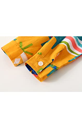 Image of Little Boys Gentleman Long Sleeves Woven Shirt with Bowtie + Suspenders Pants Two-Piece Set
