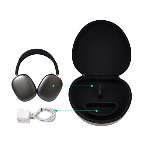 Hard Storage Case For Airpods Max Headphones With Sleep Mode Function, Protective Hard Shell Travel Carrying Bag For Apple Airpods Max #TOP2