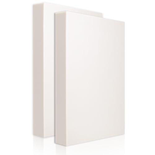 High Density Xps Foam Board,2 Pack 15.6X11.7X 2In Polystyrene Craft Foam Sheets, Rigid And Easy To Shape,Diy Modeling Art Projects, Party Decoration, Cosplay Prop Production, Carve,Heat Insulation