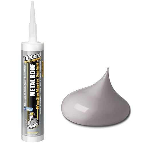 Titebond WeatherMaster Metal Roof Sealant, gris, pack 12 miniatura 2
