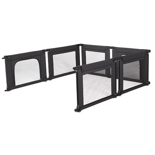 Image of Sweeby Play Yard with Gate (79 inchx71 inch, Space Gray)