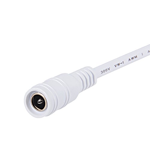 Conector DC hembra con cables pigtail 15cm 10 piezas miniatura 5
