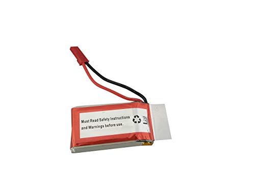 Sea Jump 6Pcs 3.7V 800Mah 25C Upgrade Lipo Battery With Jst Plug + 1Pcs 6In1 Charger For Mjx X400 X400W X800 X300C Sky Viper S670 V950Hd V950Str Hs200W Hs110 Hs200 Hs120 Hs130 Rc Battery Charger #TOP3