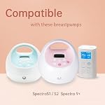 PumpMom-us Breast Pump Parts for Spectra, Replace Duckbill Valves Tubes Backflow Protector Membrane for Spectra S1 S2 9 Plus Breastpumps